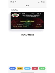 WLCU Member Card screenshot 8