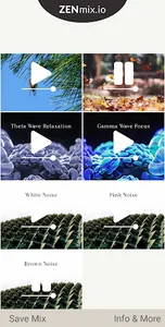 ZENmix - Ambient Sounds for Fo screenshot 1