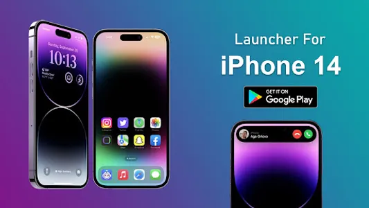 Launcher For iPhone 14 Pro Max screenshot 1