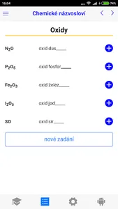 Chemické názvosloví screenshot 4