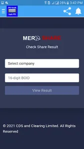 IPO Result – Nepali Mero Share screenshot 1