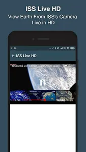 ISS Tracker - ISS Live HD - Sp screenshot 1