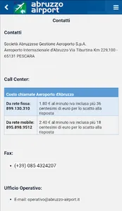 Abruzzo Airport screenshot 3