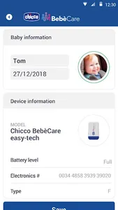 Chicco BebèCare screenshot 2