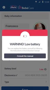 Chicco BebèCare screenshot 5