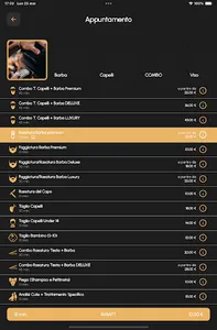 Paride Barber Lounge screenshot 12