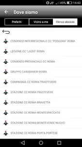 iCarabinieri screenshot 2