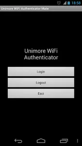 Unimore WiFi Authenticator screenshot 0