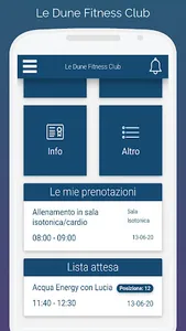 Le Dune Fitness Club screenshot 1