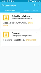 Pengaduan App screenshot 2