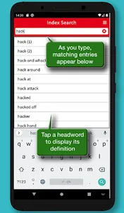 American Slang Dictionary screenshot 1