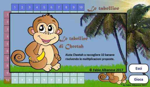 Le tabelline di Cheetah screenshot 1