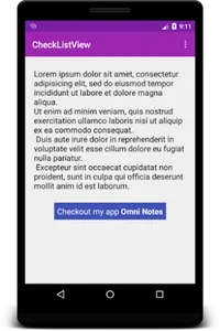 CheckListView Library screenshot 0
