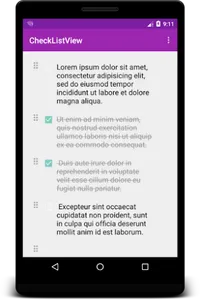 CheckListView Library screenshot 1