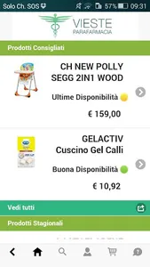 Vieste Parafarmacia screenshot 2