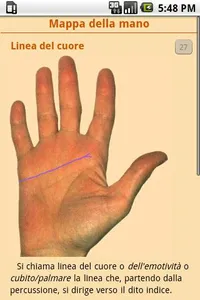 Lettura della mano screenshot 2