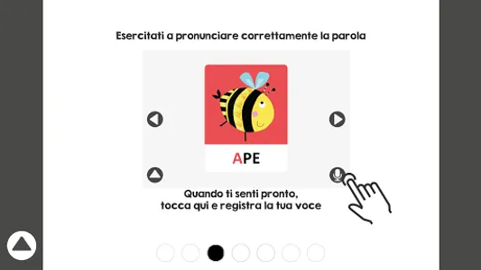 Flashcards Alfabeto Tattile e  screenshot 1