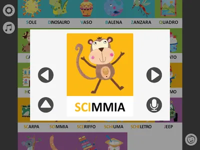 Flashcards Alfabeto Tattile e  screenshot 5