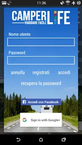 Camperlife, camperstops, screenshot 2