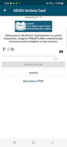 ADiSU Umbria Card screenshot 1