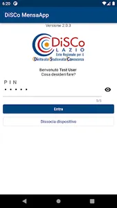 DiSCo MensaApp screenshot 1