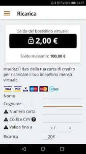EDUCatt PayFood screenshot 1