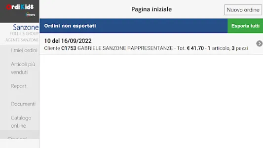 OrdiKids - Raccolta Ordini screenshot 4
