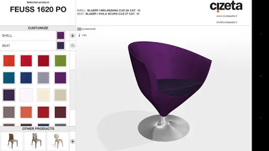 Cizeta 3D Configurator screenshot 0