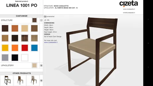 Cizeta 3D Configurator screenshot 1