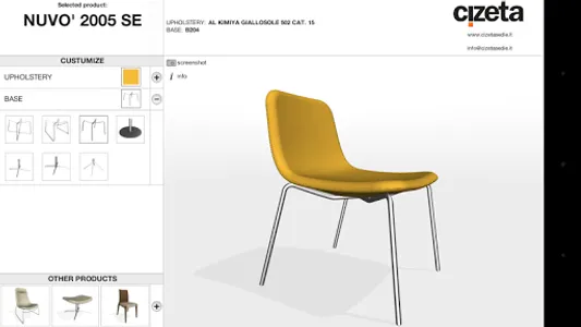 Cizeta 3D Configurator screenshot 2