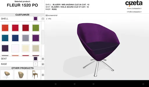 Cizeta 3D Configurator screenshot 4