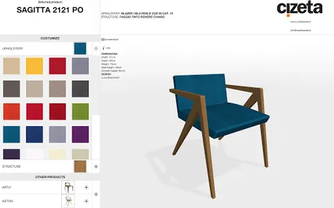 Cizeta 3D Configurator screenshot 8