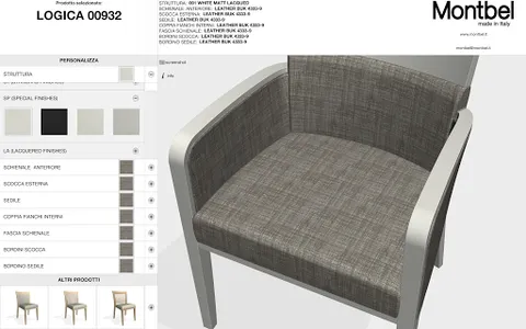 Montbel 3D Configurator screenshot 3