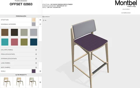 Montbel 3D Configurator screenshot 4