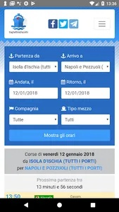traghetti-ischia.info screenshot 2