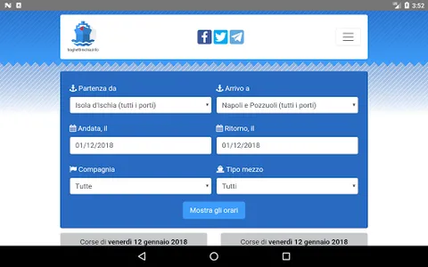 traghetti-ischia.info screenshot 3