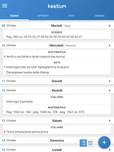 Keetium - Diario Elettronico screenshot 4