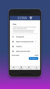 Luiss Events screenshot 2