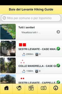 Baie del Levante Hiking Guide screenshot 0