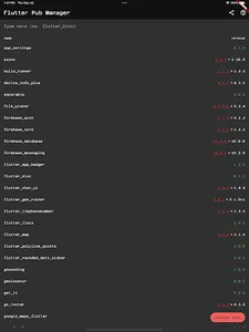 Flutter Pub Manager screenshot 7
