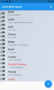 Lista della spesa screenshot 3