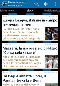 News Nerazzurro - Calcio screenshot 0