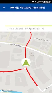 Fietsvakantiewinkel route-app screenshot 4