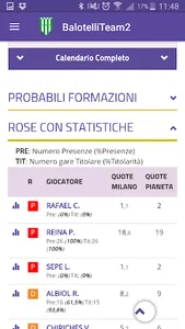 PianetaLeague  - Fantacalcio screenshot 7