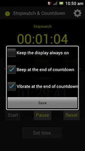 Stopwatch & Countdown screenshot 2