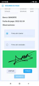 Desglose de pagos Serva screenshot 5