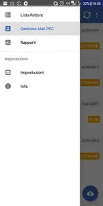 Fattura PEC screenshot 4