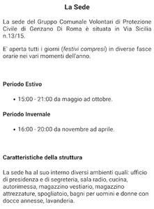 Protezione Civile Genzano screenshot 1