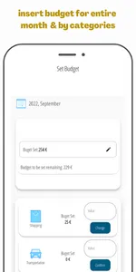 Spending & Budget Tracker screenshot 2