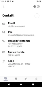 OMCeO Varese screenshot 2